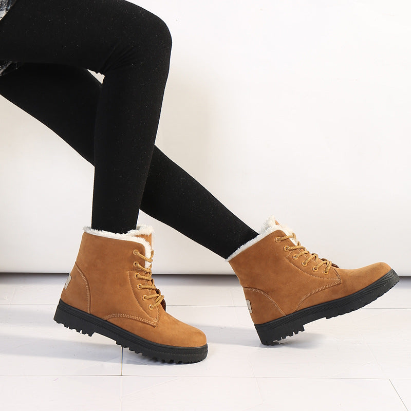 Stylische Schneestiefel mit Fellfutter R&B R&B