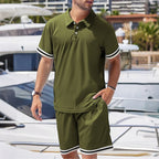 R&B | Kurzärmelige Shorts Zweiteiliges Set