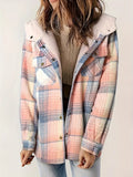 R&B | Winter Karierte Zip Jacke