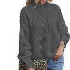 R&B | Pullover Mit Zopfmuster Und Gemütlichem Stil
