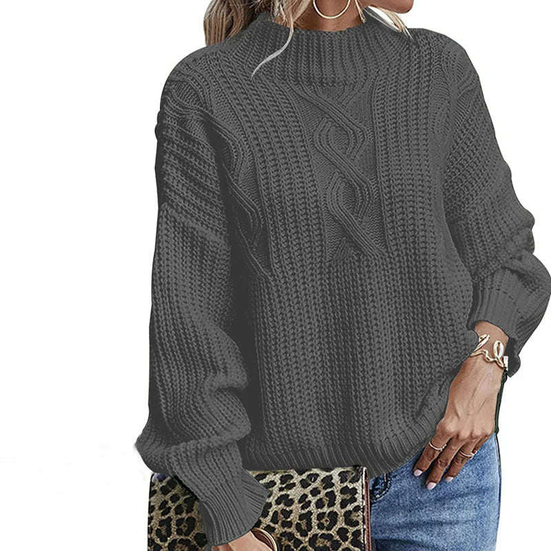R&B | Pullover Mit Zopfmuster Und Gemütlichem Stil