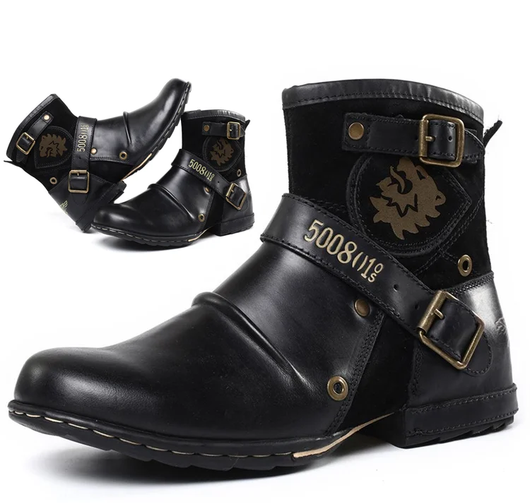 R&B | Weinlese Stil Herrenstiefel