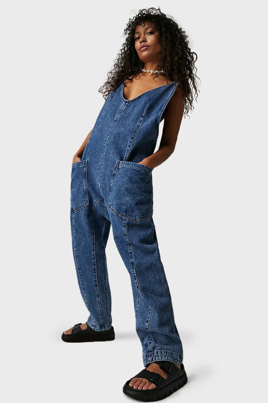 R&B | Lässiger Denim-Overall