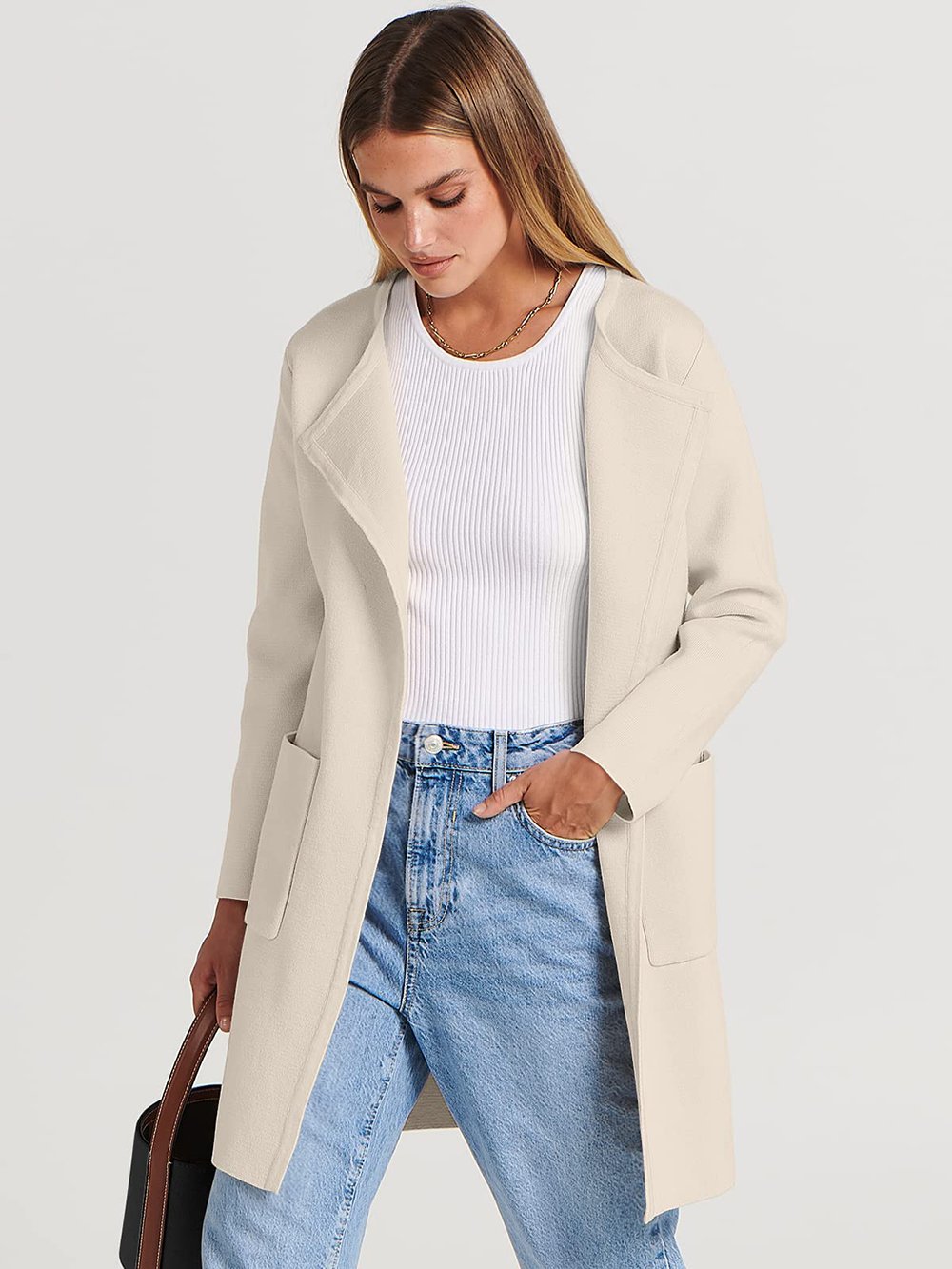 R&B | Neue Stilvolle Jacke mit Revers