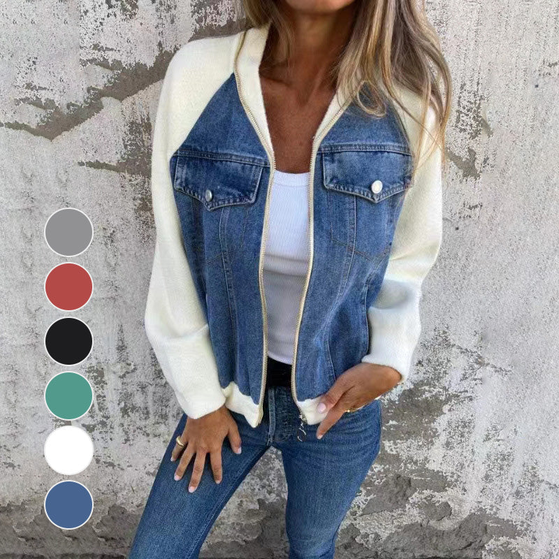 R&B | Lässige Damen-Jeansjacke