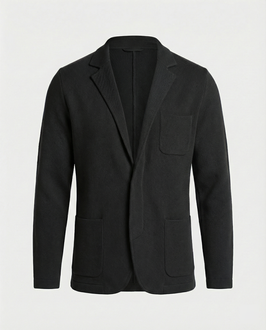 R&B | Herrenblazer mit Lässigen Knopftaschen und Reverskragen