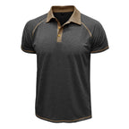 R&B | Kurzärmeliges Herren-T-Shirt mit Revers