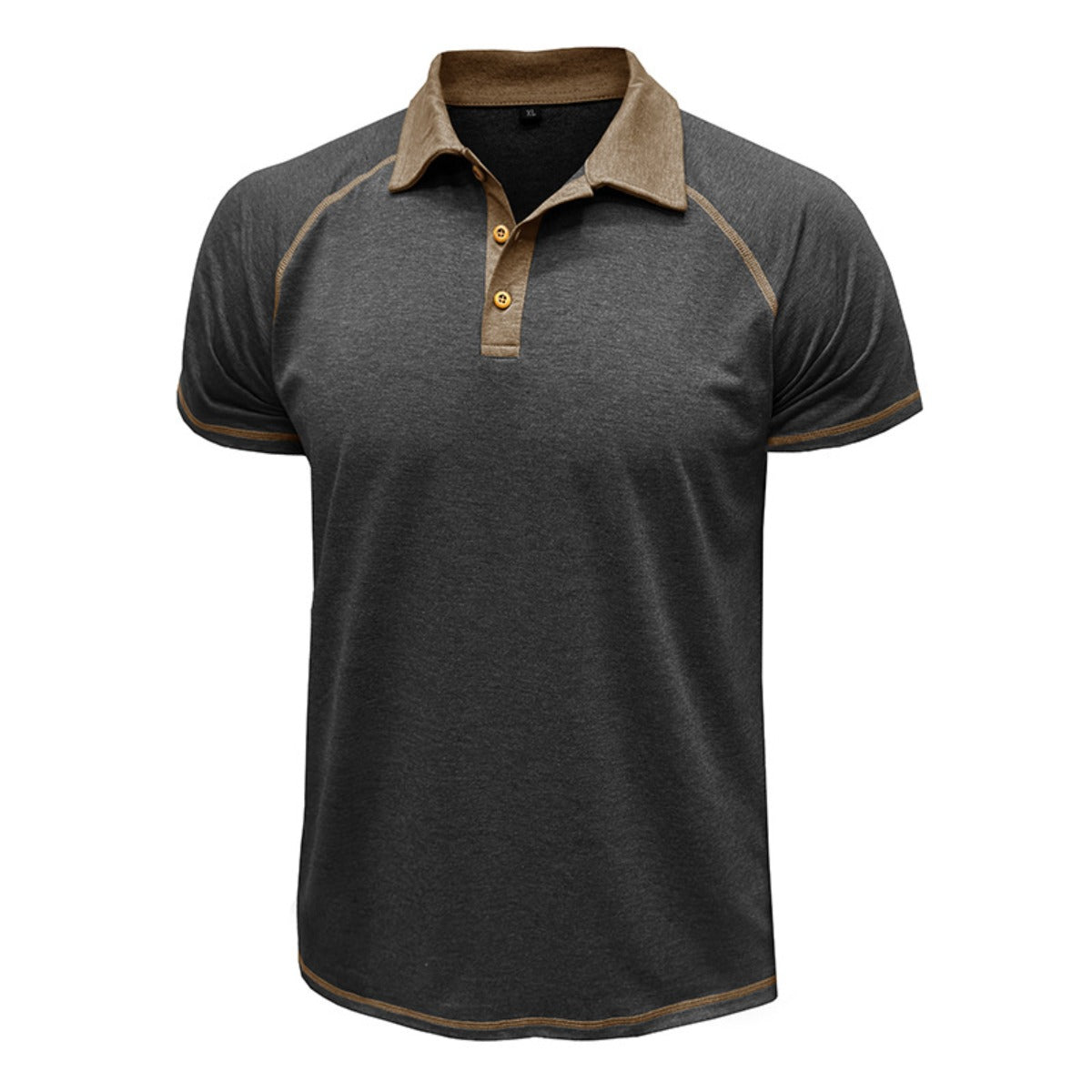 R&B | Kurzärmeliges Herren-T-Shirt mit Revers