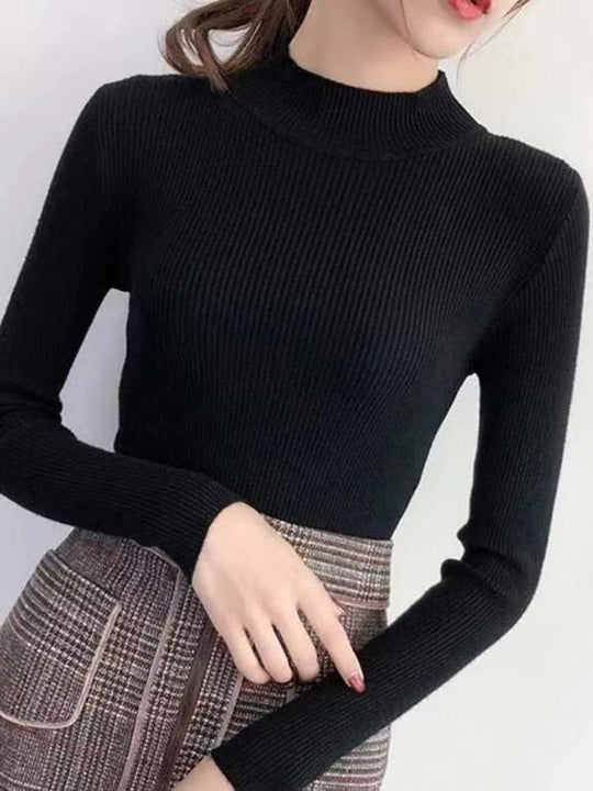 R&B | Gemütlicher Gerippter Wollpullover für Damen
