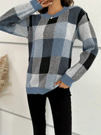 R&B | Karierter Pullover