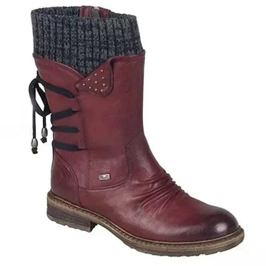 Wasserdichte Stiefel Mit Reißverschluss An Der Wade R&B