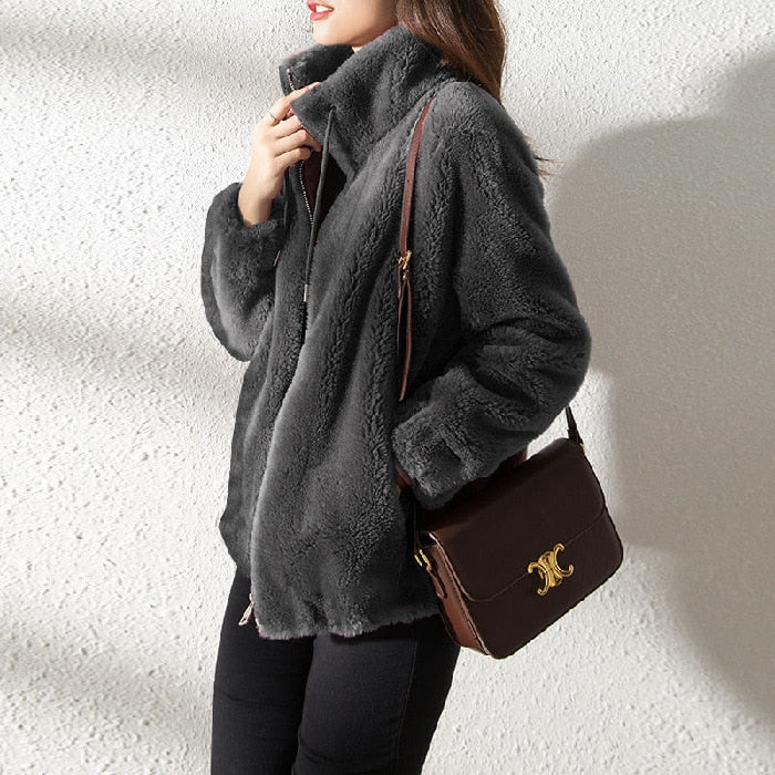R&B | Superweiche Pelzjacke