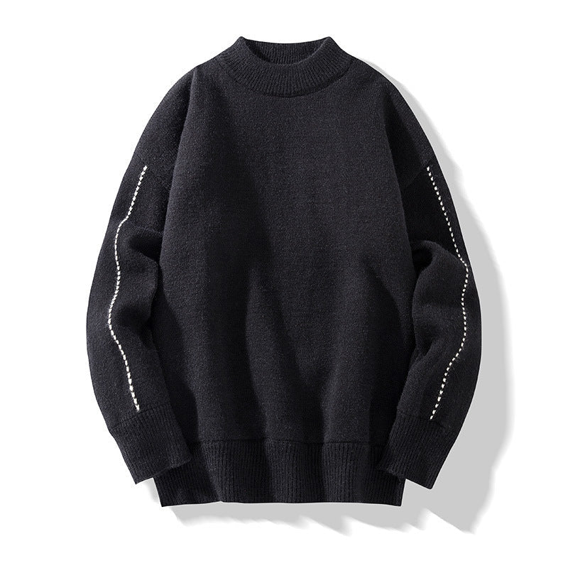 R&B | Strickpullover mit Stehkragen