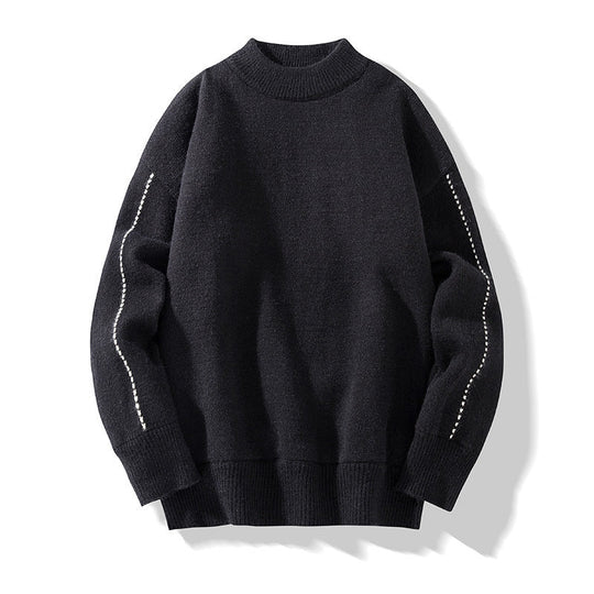 R&B | Strickpullover mit Stehkragen