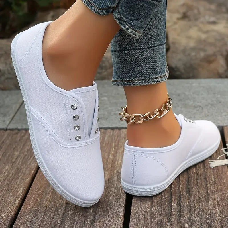 Entspannte Schuhe mit Kristallöse R&B R&B