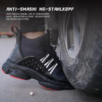 Männer Arbeit Sicherheit Schuhe Bau Anti-smash Punktion-Proof Unzerstörbar Boot R&B