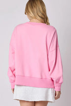 R&B | Weihnachtsbogen Pailletten Lockere Freizeit Langarm Sweatshirt