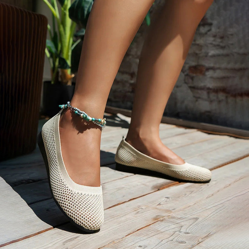 Lässige Atmungsaktive Flache Schuhe R&B