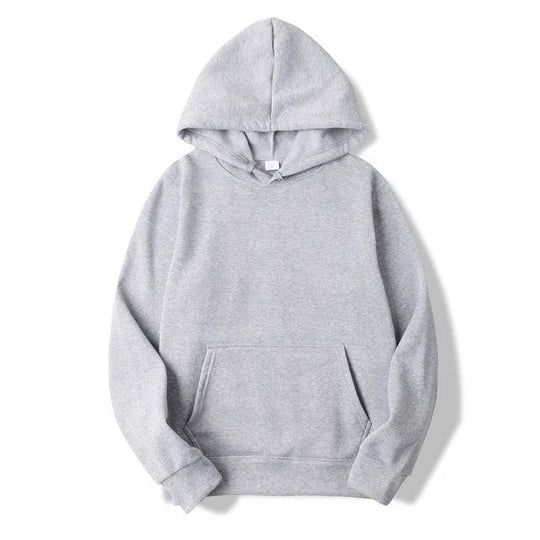 R&B | Unifarbener Kapuzenpullover Aus Baumwolle Für Frauen