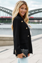 R&B | Doppelreiher-Reverskragen Langarm Blazer