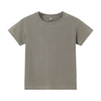R&B | Schillerndes altes kurzes T-Shirt mit Färbung