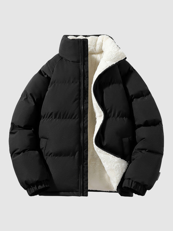 R&B | Gepolsterte Jacke Teddy-futter Warm und Winddicht