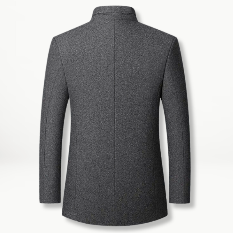 R&B | Jacke mit Knöpfen Wollmischung Klassisch, Elegant