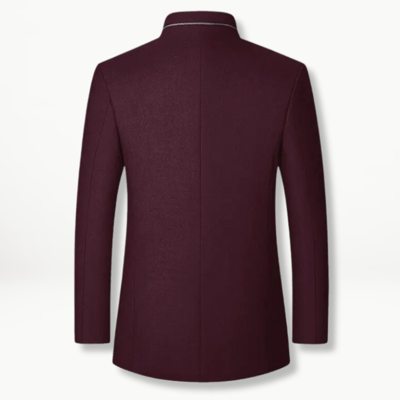 R&B | Jacke mit Knöpfen Wollmischung Klassisch, Elegant
