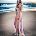 Elegantes Sommerkleid für einen femininen Look