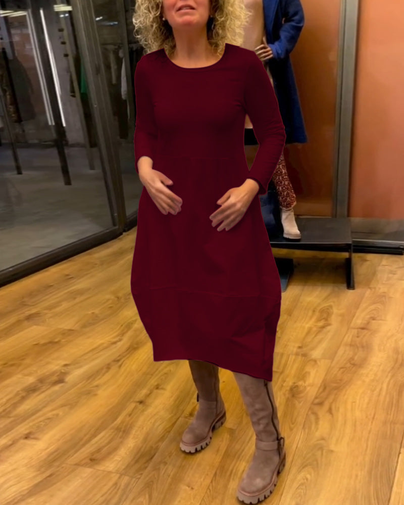 R&B | Einfarbiges Kleid