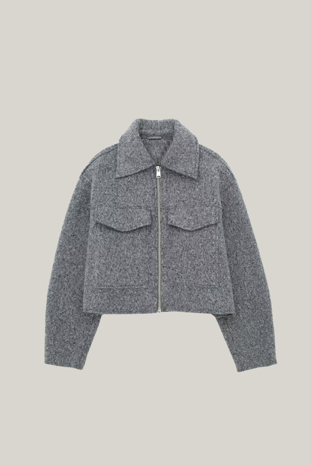 R&B | Kragen Kürzere Jacke