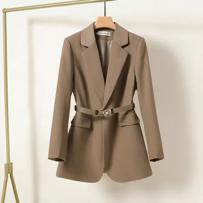 R&B | Eleganter Blazer mit Taillengürtel