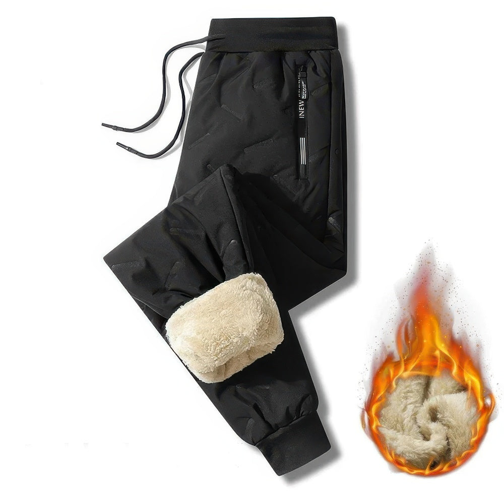 R&B | Jogginghose - Plüsch dicke Fleece gefüttert mit Kordelzug