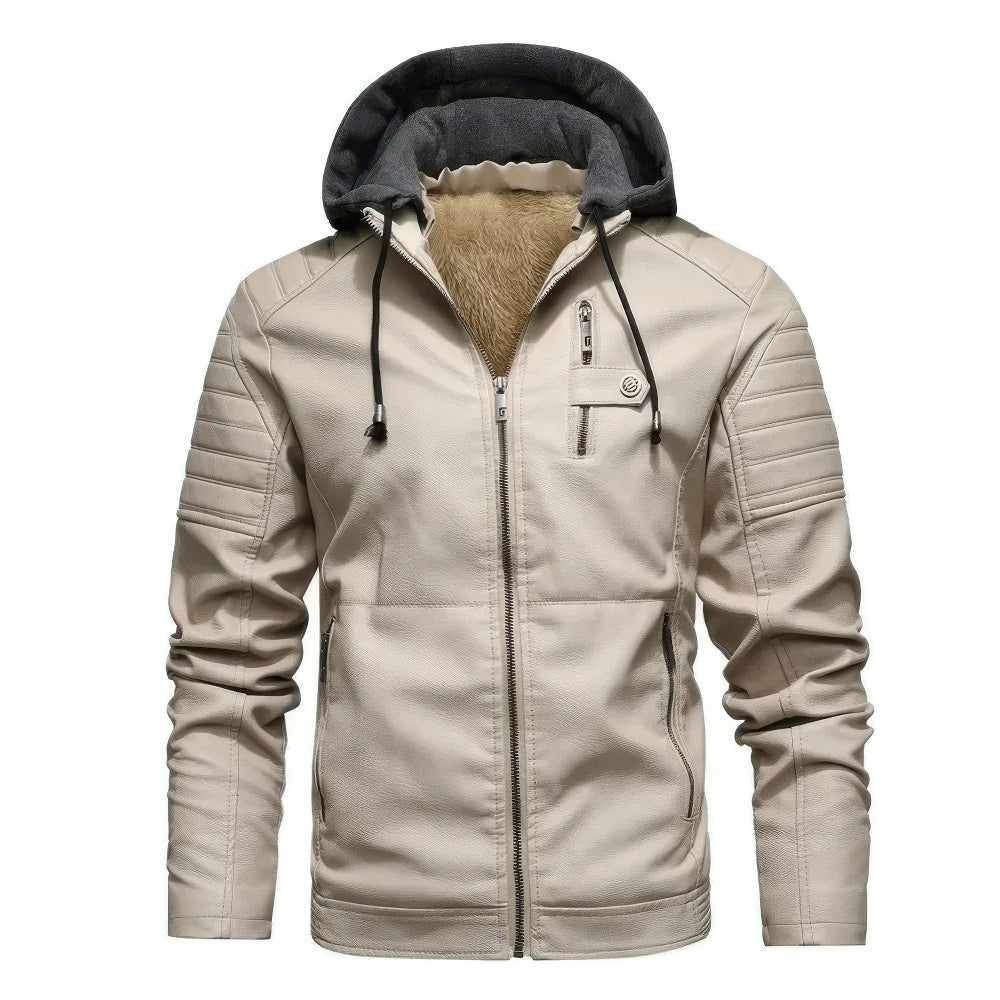 R&B | Winterjacke mit Kapuze für Herren - Luxus und Komfort