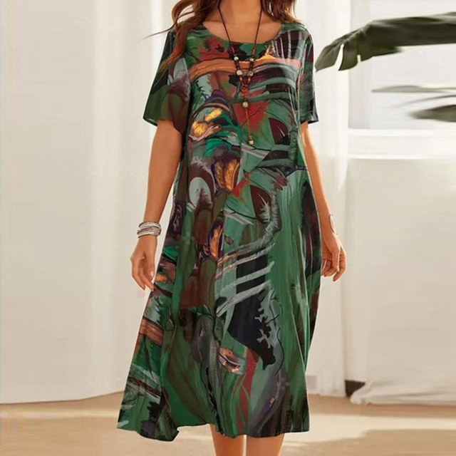 R&B | Lässiges Plus-Size Bindekleid