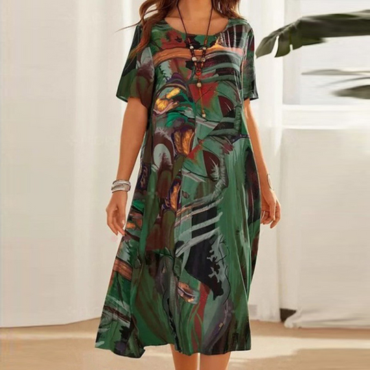 R&B | Lässiges Plus-Size Bindekleid