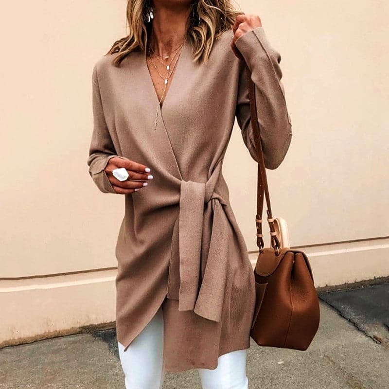 R&B | Lässige und Bequeme Winter-Strickjacke