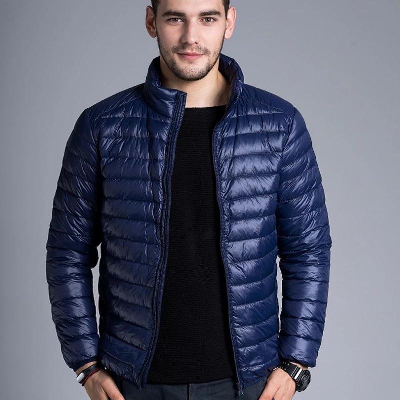 R&B | Pufferjacke Winddicht und Warm Steppdesign Reguläre Passform Reißverschlussverschluss