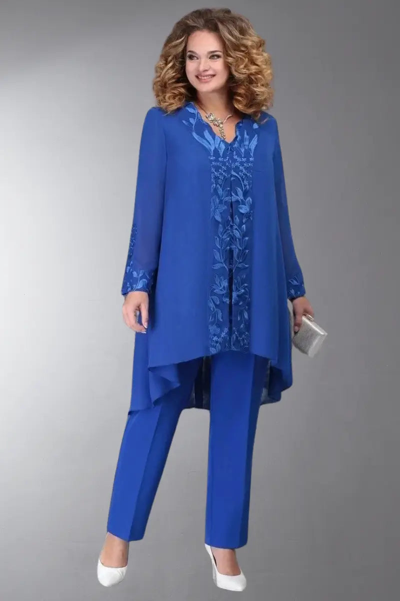 R&B | 3 Teilig Chiffon Brautkleid Satz für Damen
