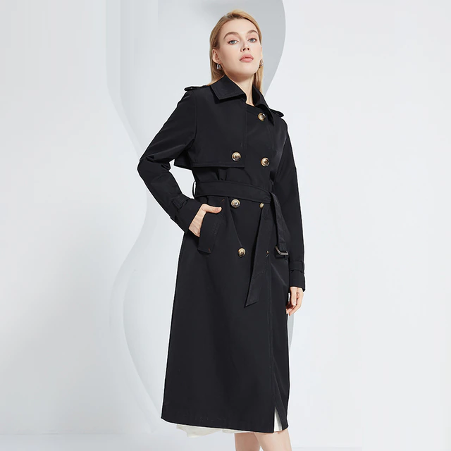 R&B | Parka mit Gürtel - Raffiniert und Zeitlos