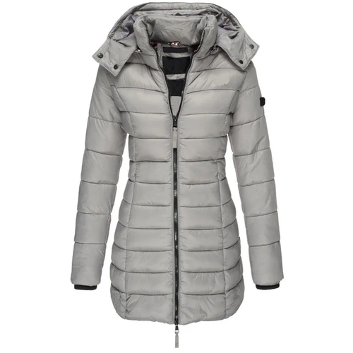 R&B | Daunenjacke lang Kapuze Damen