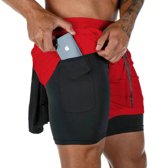 R&B | Camo 2 In 1 Schnell Trocknende Sporthose