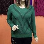 R&B | V-Ausschnitt Pullover Eleganter Zeitloser Stil Ideal für den Winter