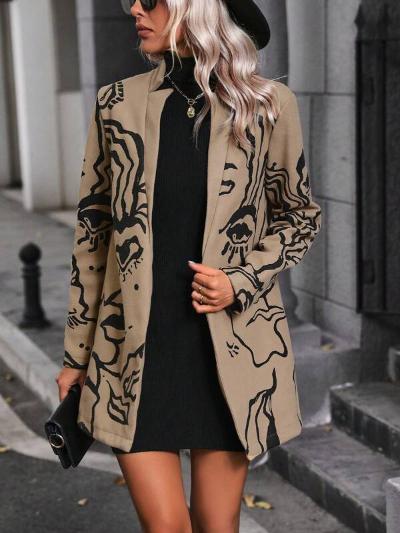 R&B | Vielseitig Bedruckte Jacke für Damen