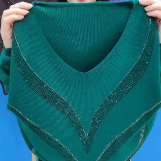 R&B | V-Ausschnitt Pullover Eleganter Zeitloser Stil Ideal für den Winter