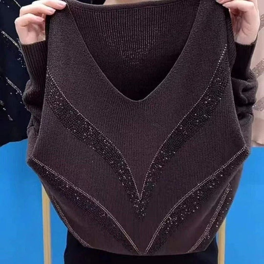 R&B | V-Ausschnitt Pullover Eleganter Zeitloser Stil Ideal für den Winter