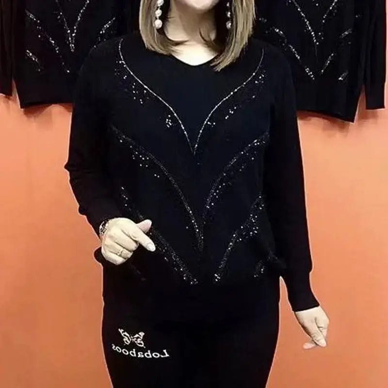 R&B | V-Ausschnitt Pullover Eleganter Zeitloser Stil Ideal für den Winter