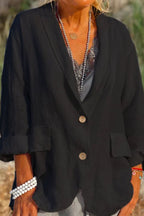 R&B | Luftige Jacke mit Knopfleiste