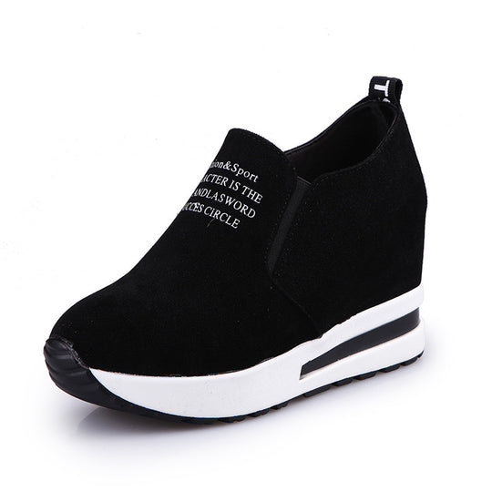 Damen Wedge-Sneaker mit elegantem Obermaterial und komfortabler Sohle R&B