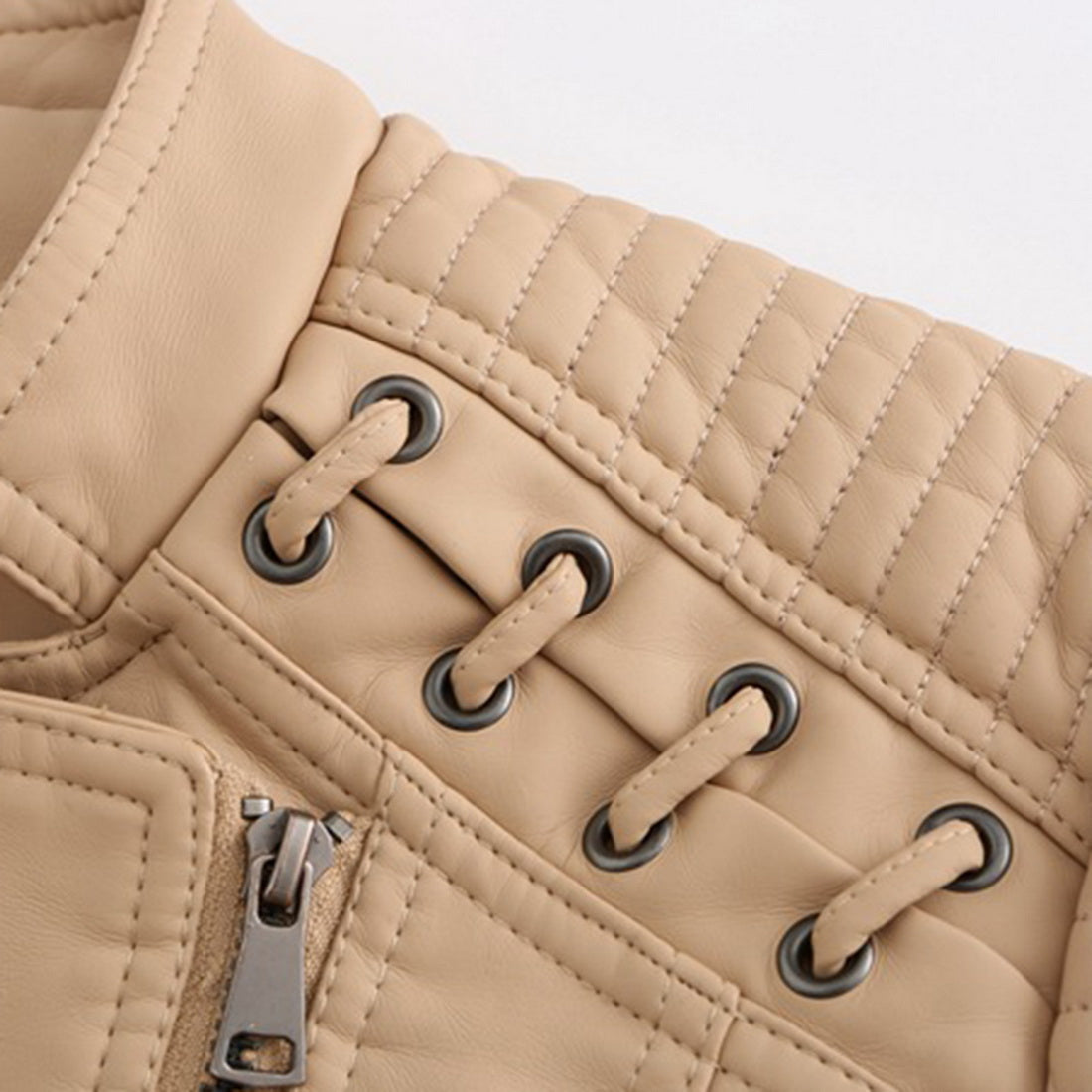R&B | Stylische und Zeitlose Damenlederjacke